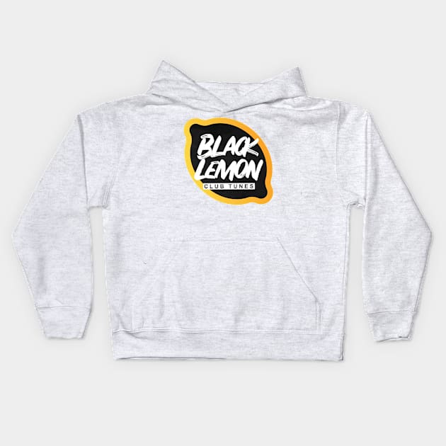 Black lemon t-shirt Kids Hoodie by Sons'tore